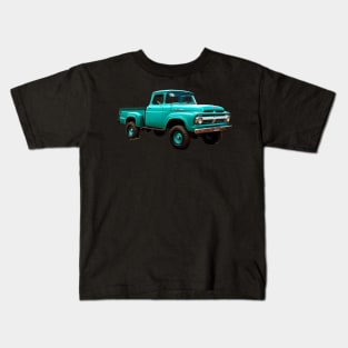 1960 Ford 4x4 Pickup Truck Kids T-Shirt